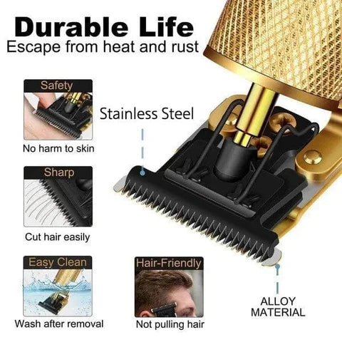 Multifunctional Trimmer Set 6 in 1 Electric Hair Trimmer for Men - 75% OFF