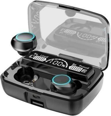 Limited Sale 45% Off: M10 TWS Wireless Earphone Touch Bluetooth Earplugs in The Ear Stereo Sport Headsets Noise Reduction Headphones with Digital Display Black