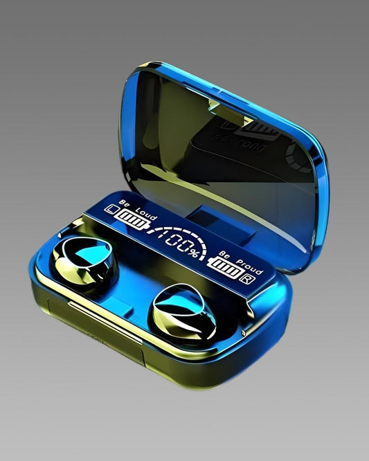 Limited Sale 45% OFF: M10 TWS Wireless Earphone Touch Bluetooth Earplugs in The Ear Stereo Sport Headsets Noise Reduction Headphones with Digital Display Black