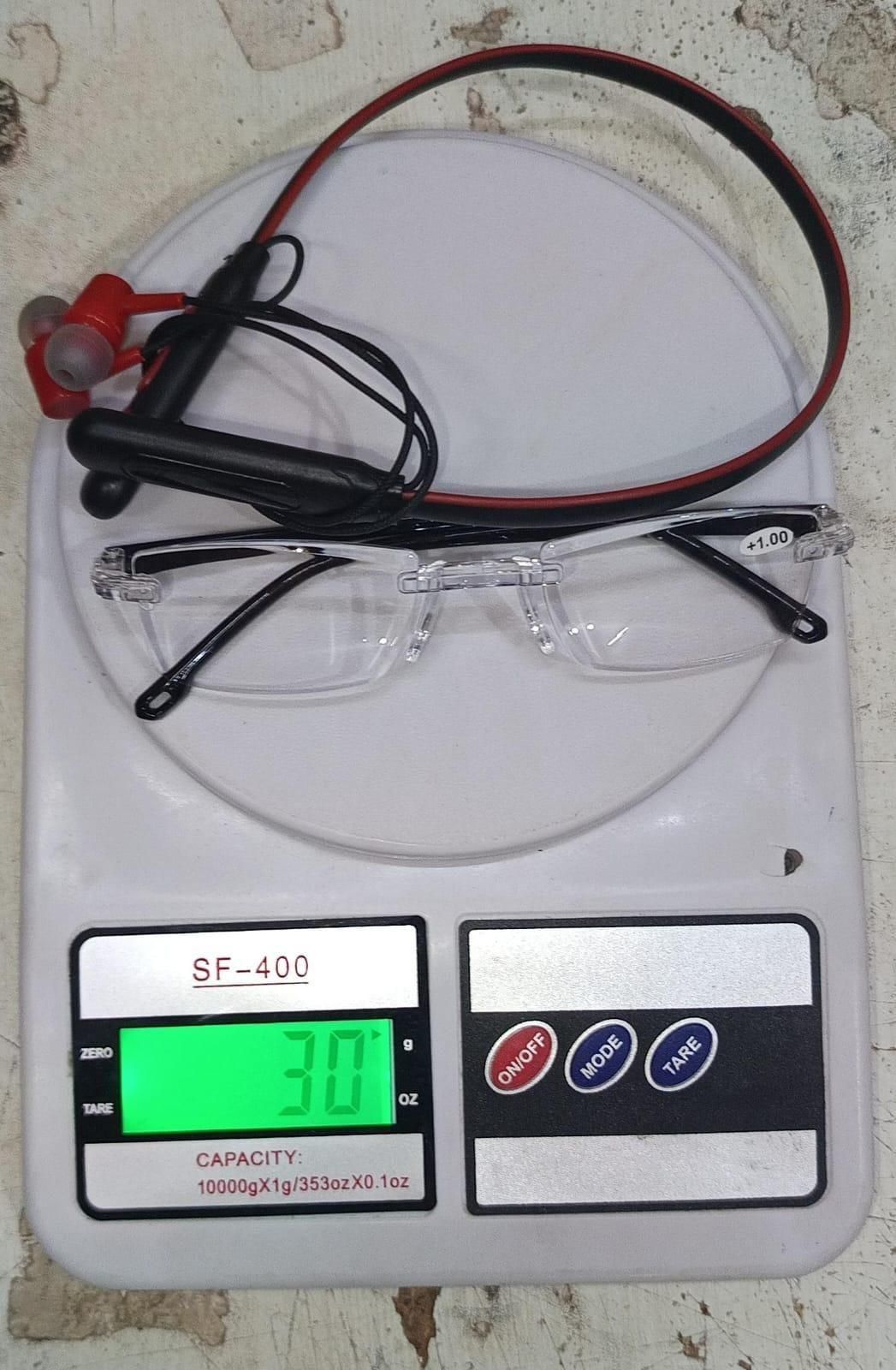 Rimless Reading Glass with FREE Bluetooth Neckband