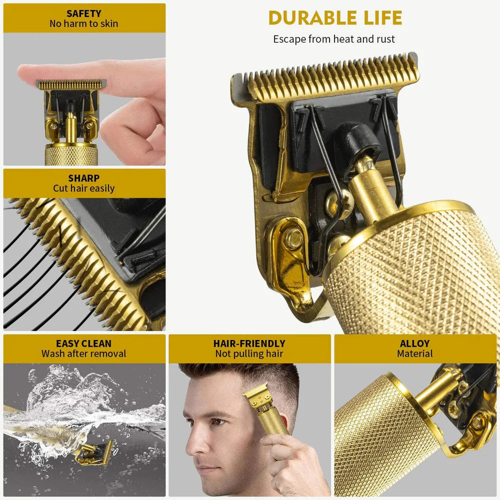 Multifunctional Trimmer Set 6 in 1 Electric Hair Trimmer for Men - 75% OFF