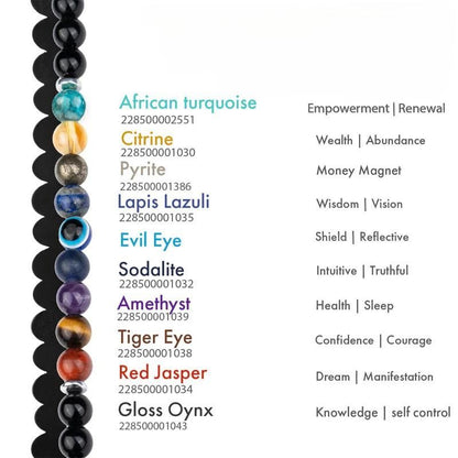 Super 9 Chakra Bracelet - Money, Relationship & Health - 65% Off