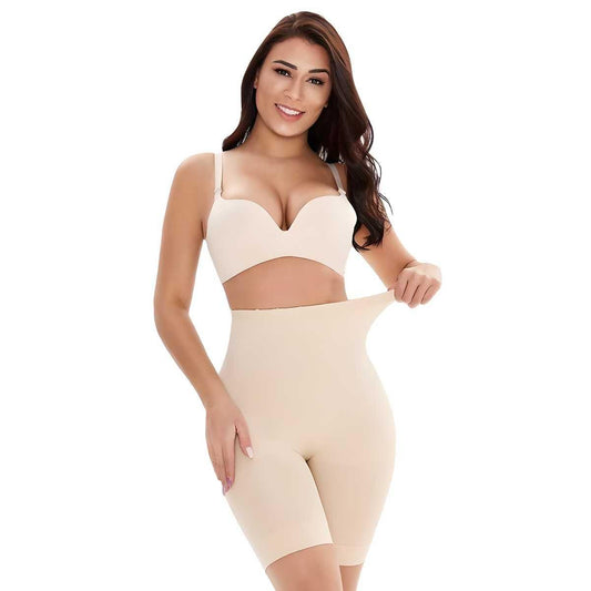 50% OFF: 4-in-1 Shaper - Quick Slim Shape Wear Tummy, Back, Thighs, Hips - Black/Efffective Seamless Tummy Tucker